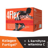 4Flex Sport, strawberry flavor, 30 sachets