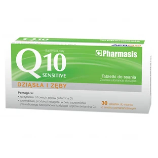 Pharmasis Q10 Sensitive, Orangengeschmack, 30 Lutschtabletten