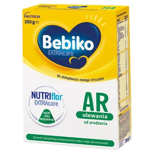 Bebiko AR NutriFlor ExtraCare, para lactantes con flatulencias frecuentes, desde el nacimiento, 350 g