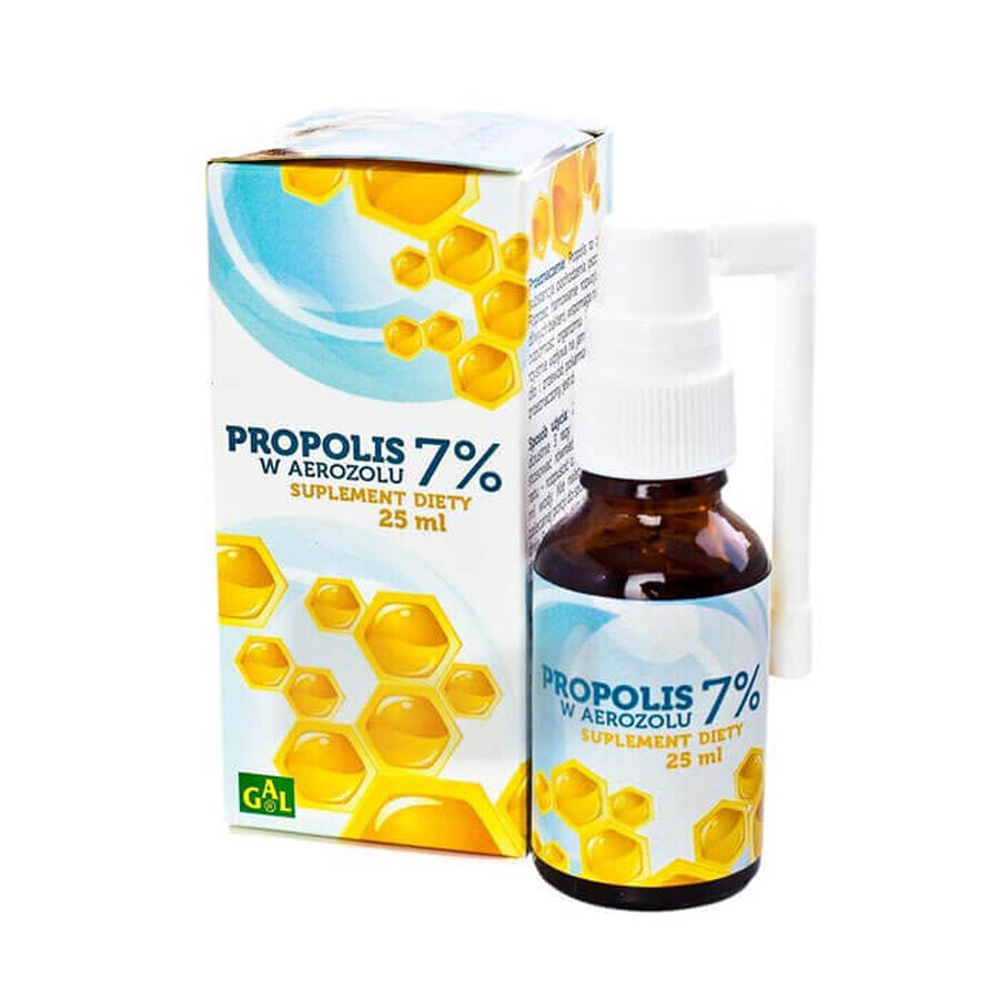 Boutique GAL Propolis 7%, aérosol, 25 ml GAL Propolis 7%, aérosol, 25 ml