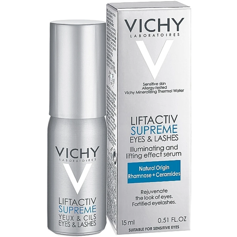 Vichy Liftactiv Serum 10, Serum gegen Falten und zur Stärkung der Wimpern, 15 ml