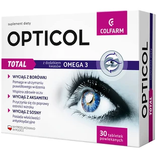 Opticol Total, 30 comprimidos.