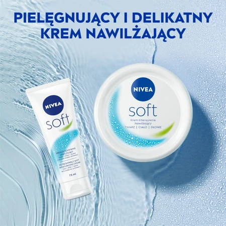 Nivea Soft, intensiv feuchtigkeitsspendende Creme, 200 ml