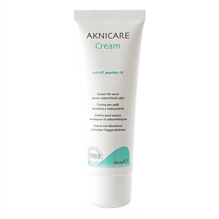 Synchroline Aknicare Creme, Creme mit GT-Peptid 10, Akne und seborrhoische Haut, 50 ml