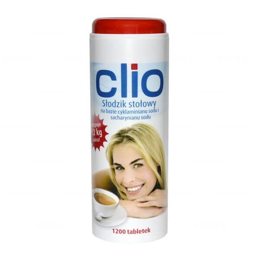Buy Clio, table sweetener, 1200 tablets Clio, table sweetener, 1200 tablets