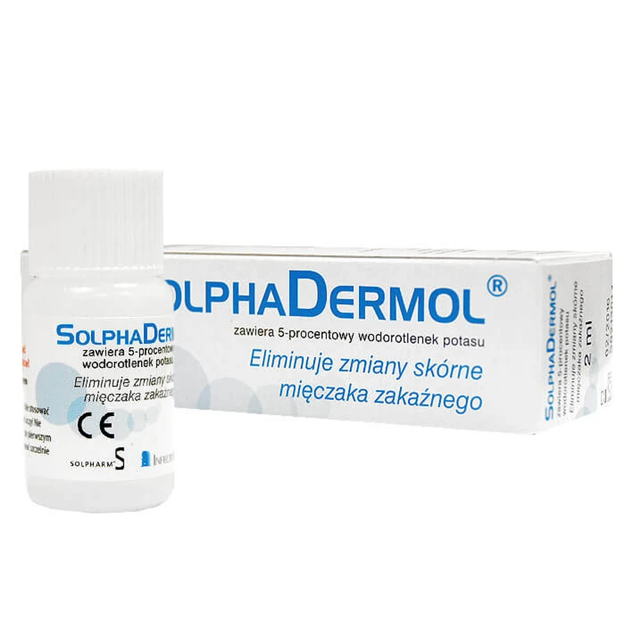 Solphadermol 5%, líquido, 2 ml