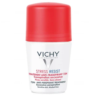 Vichy Stress Resist, antitranspirante roll-on, tratamiento intensivo antisudoración, 72h, 50 ml