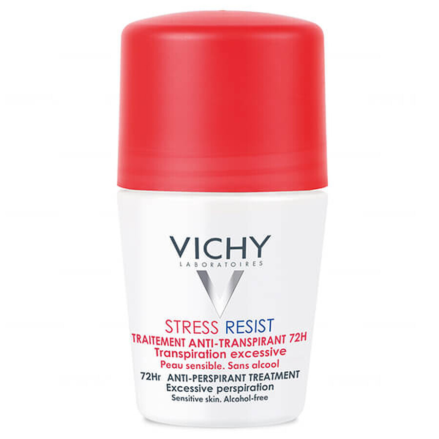Shop Vichy Stress Resist, Roll-on Antitranspirant, Intensivbehandlung gegen Schwitzen, 72h, 50 ml Vichy Stress Resist, Roll-on Antitranspirant, Intensivbehandlung gegen Schwitzen, 72h, 50 ml