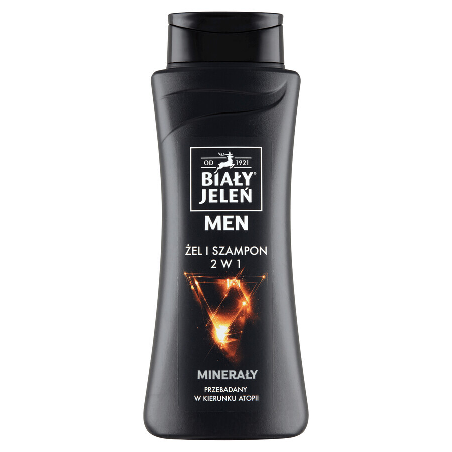 Comprar Biały Jeleń Men, gel y champú 2 en 1, con minerales, 300 ml Biały Jeleń Men, gel y champú 2 en 1, con minerales, 300 ml