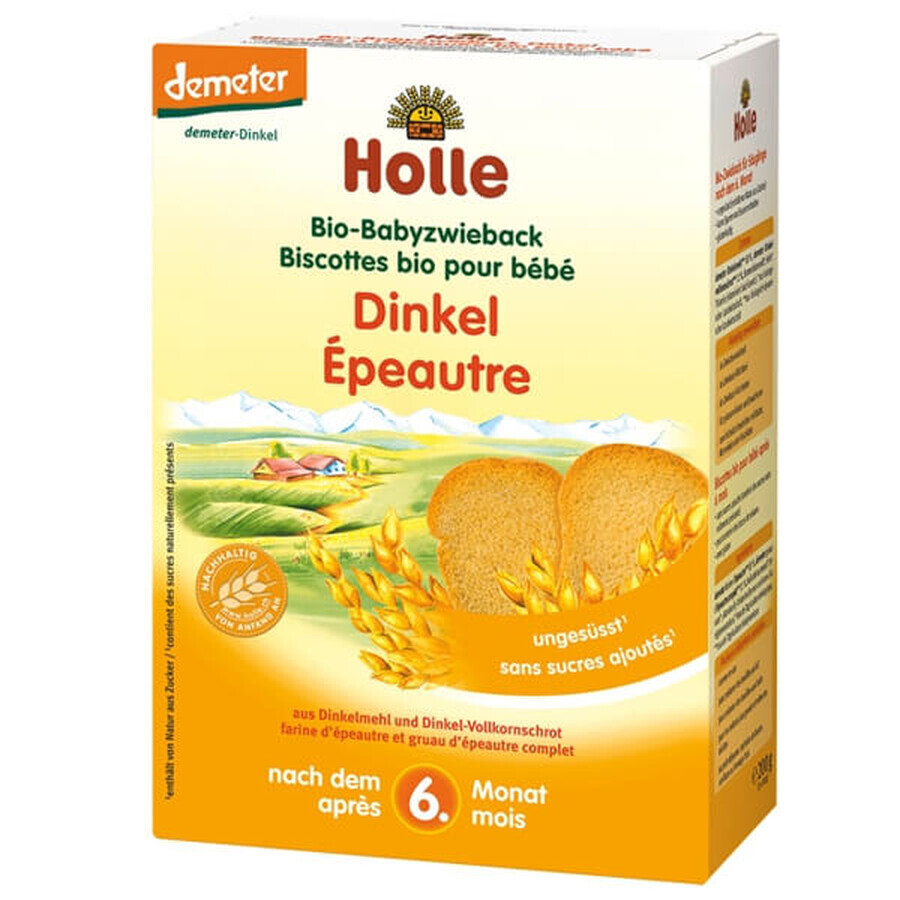 Acquista Holle Biscotti di farro Bio, integrali, dopo 6 mesi, 200 g Holle Biscotti di farro Bio, integrali, dopo 6 mesi, 200 g