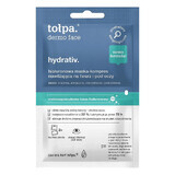 Tolpa Dermo Face Hydrativ, hydrating hyaluronic mask for face and eyes, 6 ml x 2 sachets