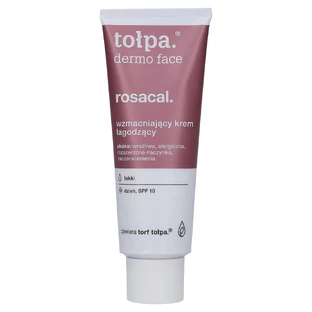 Tolpa Dermo Face, Rosacal, beruhigende und stärkende Creme, leicht, SPF 10, tagsüber, 40 ml