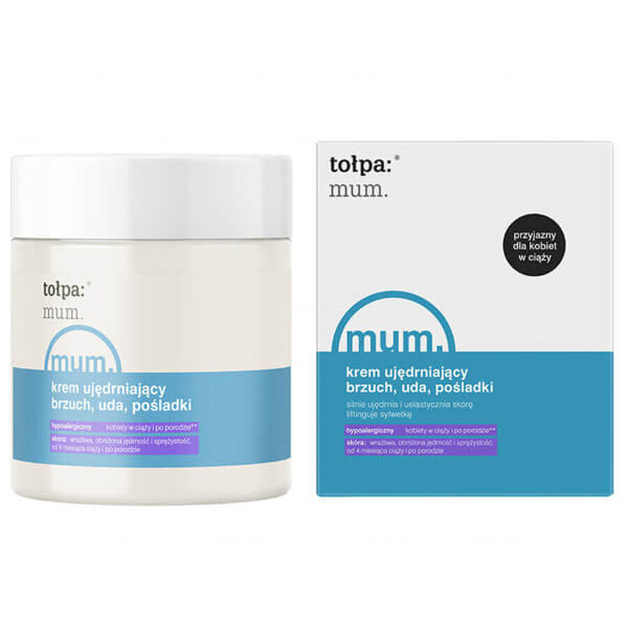 Cumpără Tolpa Mum, cremă de întărire pentru abdomen, coapse, fese, 250 ml Tolpa Mum, cremă de întărire pentru abdomen, coapse, fese, 250 ml
