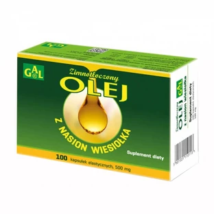 GAL Nachtkerzensamenöl, kaltgepresst, 100 flexible Kapseln