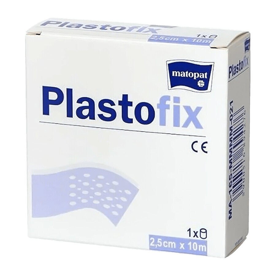 Buy Matopat Plastofix, cutting adhesive, non-woven, wide, 2.5 cm x 10 m, 1 pc Matopat Plastofix, cutting adhesive, non-woven, wide, 2.5 cm x 10 m, 1 pc