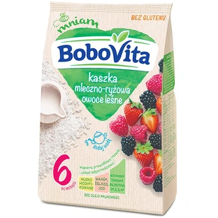 BoboVita Milchreisbrei, Waldfrüchte, glutenfrei, ab 6 Monaten, 230 g