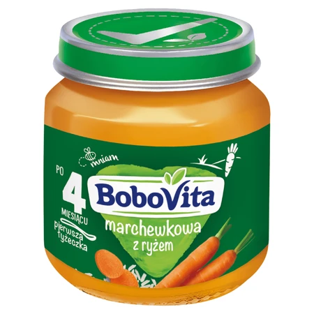BoboVita Karottensuppe mit Reis, nach 4 Monaten, 125 g