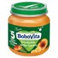 Postre BoboVita, melocot&#243;n, manzana y pl&#225;tano, despu&#233;s de 5 meses, 125 g