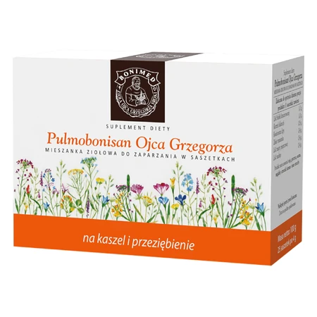 Pater Gregory's Pulmobonisan, kruidenmengsel voor het brouwen, 4 g x 25 zakjes