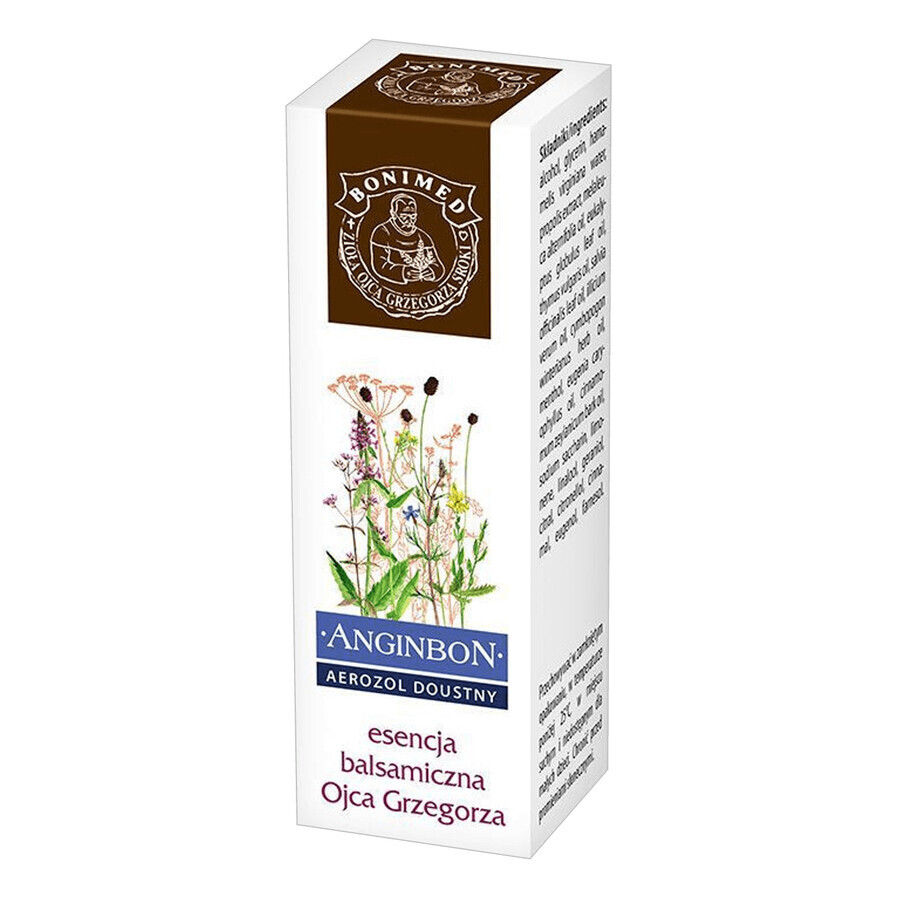 Anginbon Pater Gregorys Balsamico-Essenz, Mundspray, 9 ml