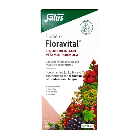 Floradix IJzer & Vitaminen, 500 ml