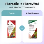 Floradix Fier și Vitamine, 500 ml, Salus-Haus