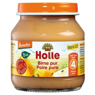 Holle, BIO dessert tarte aux poires, après 4 mois, 125 g