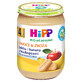 Hipp Fruta y Cereales Bio, manzana y pl&#225;tano con galleta, despu&#233;s de 4 meses, 190 g
