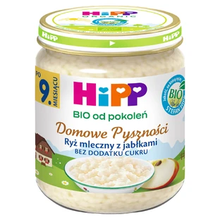 HiPP Homemade Deliciousness Bio, melkrijst met appels, na 9 maanden, 200 g