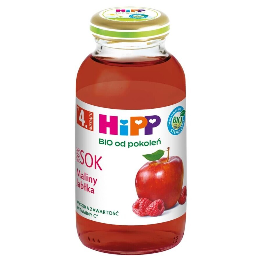 Acquista HiPP 100% succo Bio, lampone-mela, senza zuccheri aggiunti, dopo 4 mesi, 200 ml HiPP 100% succo Bio, lampone-mela, senza zuccheri aggiunti, dopo 4 mesi, 200 ml