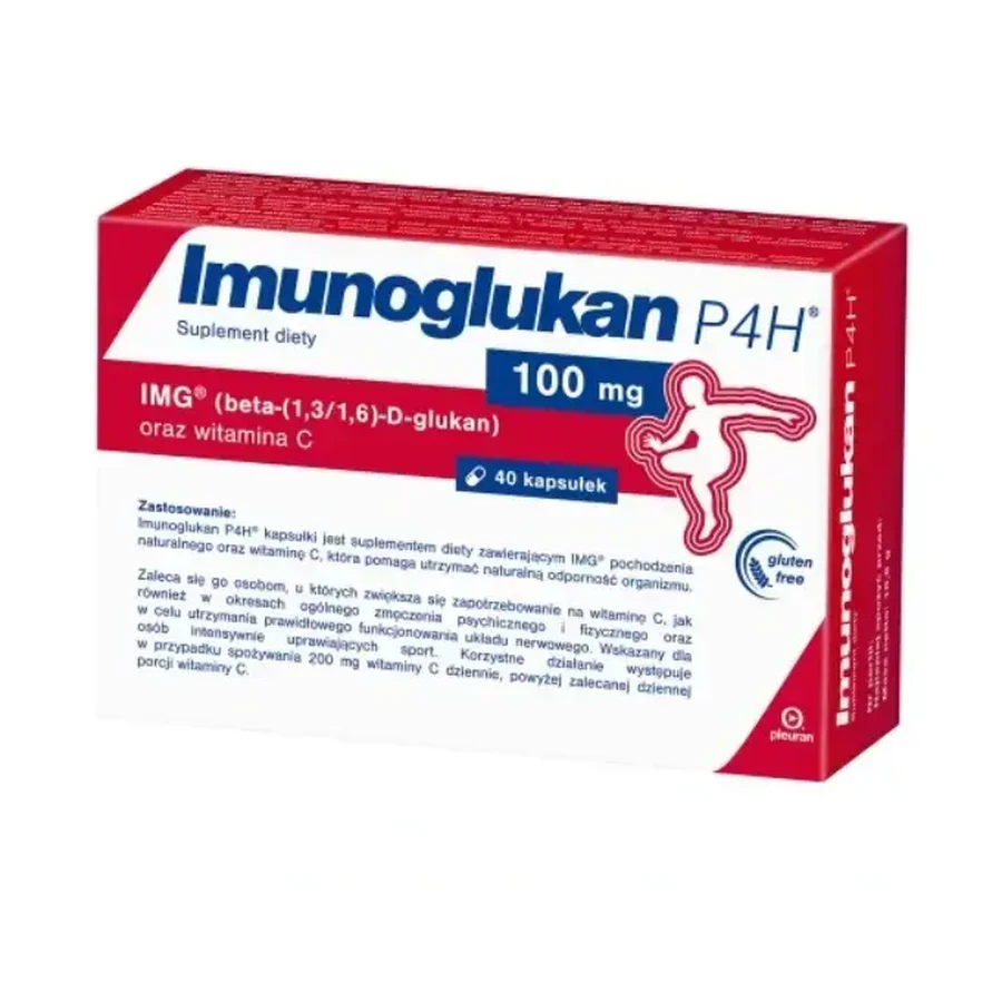 Immunoglucan P4H, 40 capsules