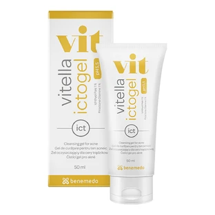 Vitella Ictogel, facial cleansing gel for acne-prone skin, 50 ml