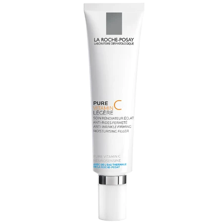 La Roche-Posay Pure Vitamin C, cuidado antiarrugas intensamente hidratante y reafirmante, 40 ml