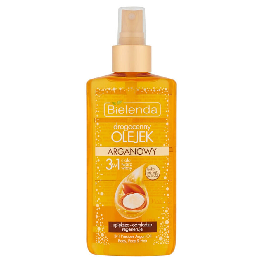 Cumpără Bielenda Precious Argan Oil 3in1, corp, față, păr, 150 ml Bielenda Precious Argan Oil 3in1, corp, față, păr, 150 ml