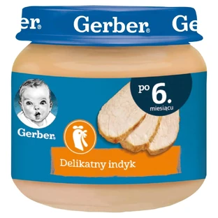Gerber Lunch, malse kalkoen, vanaf 6 maanden, 80 g