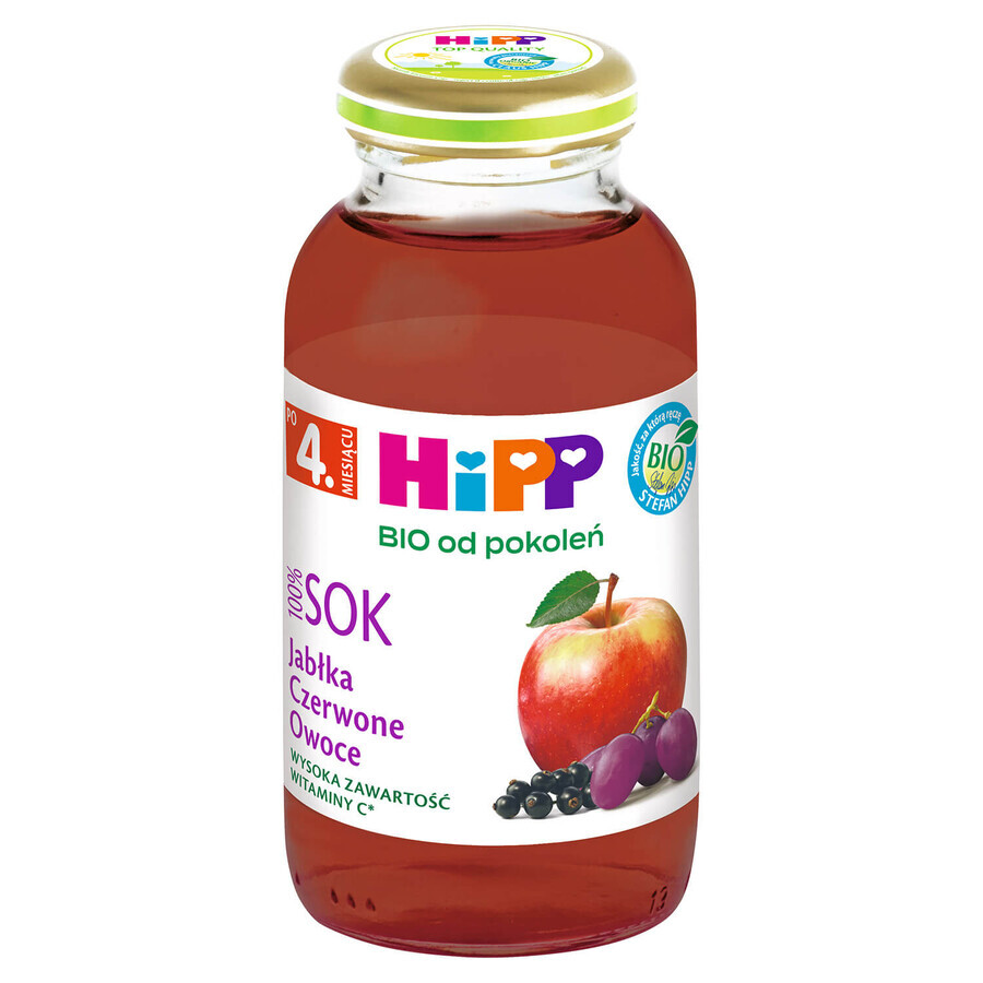 Winkel op HiPP 100% Bio sap, rood fruit, na 4 maanden, 200 ml HiPP 100% Bio sap, rood fruit, na 4 maanden, 200 ml