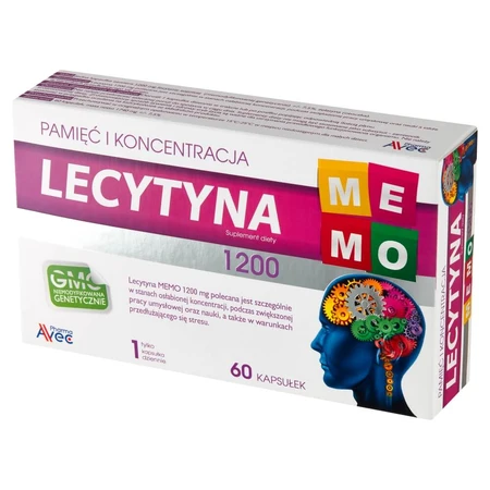 MEMO Lecithin 1200 mg, 60 Kapseln