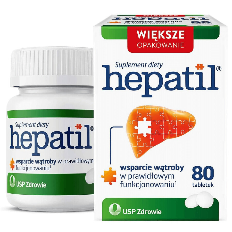 Hepatil, 80 tabletten