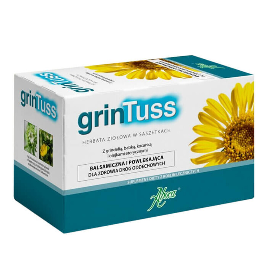 Cumpără GrinTuss, ceai din plante, 20 pliculețe GrinTuss, ceai din plante, 20 pliculețe
