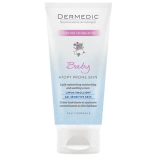 Dermedic Linum Emolient Baby, Creme mit Lipidzusatz ab Geburt, 100 ml