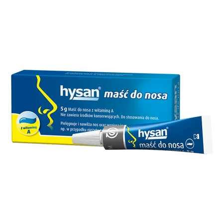 Hysan, neuszalf met vitamine A, 5 g