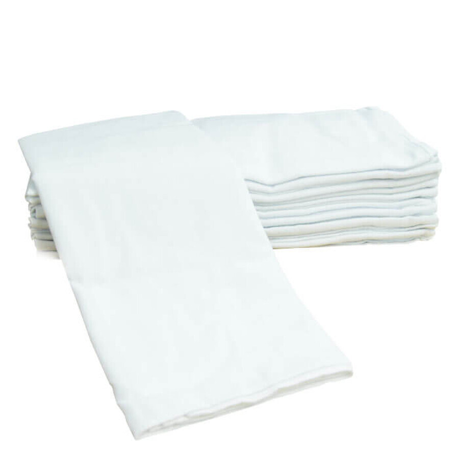 Winkel op Weber, flanellen luiers, 175g/ m2, 70 cm x 80 cm, wit, 10 stuks Weber, flanellen luiers, 175g/ m2, 70 cm x 80 cm, wit, 10 stuks