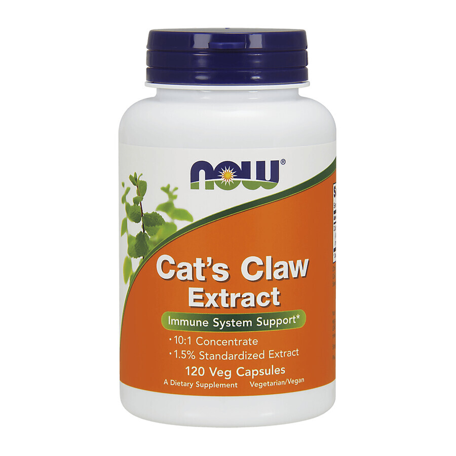 Comprar Now Foods Cat's Claw Extract, uña de gato, 120 cápsulas Now Foods Cat's Claw Extract, uña de gato, 120 cápsulas
