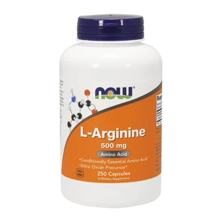 Now Foods, L-Arginine 500 mg, 250 capsules