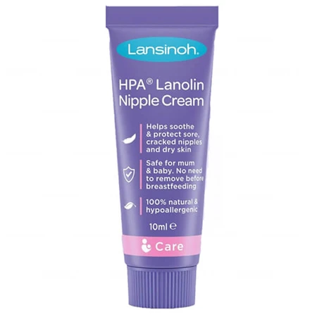 Lansinoh, lanolina HPA, crema para pezones, 10 ml