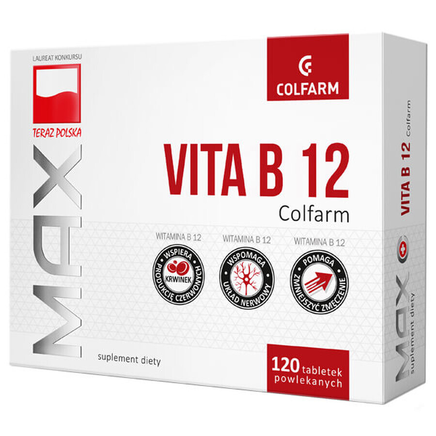 Buy Max Vita B12, 120 tablets Max Vita B12, 120 tablets