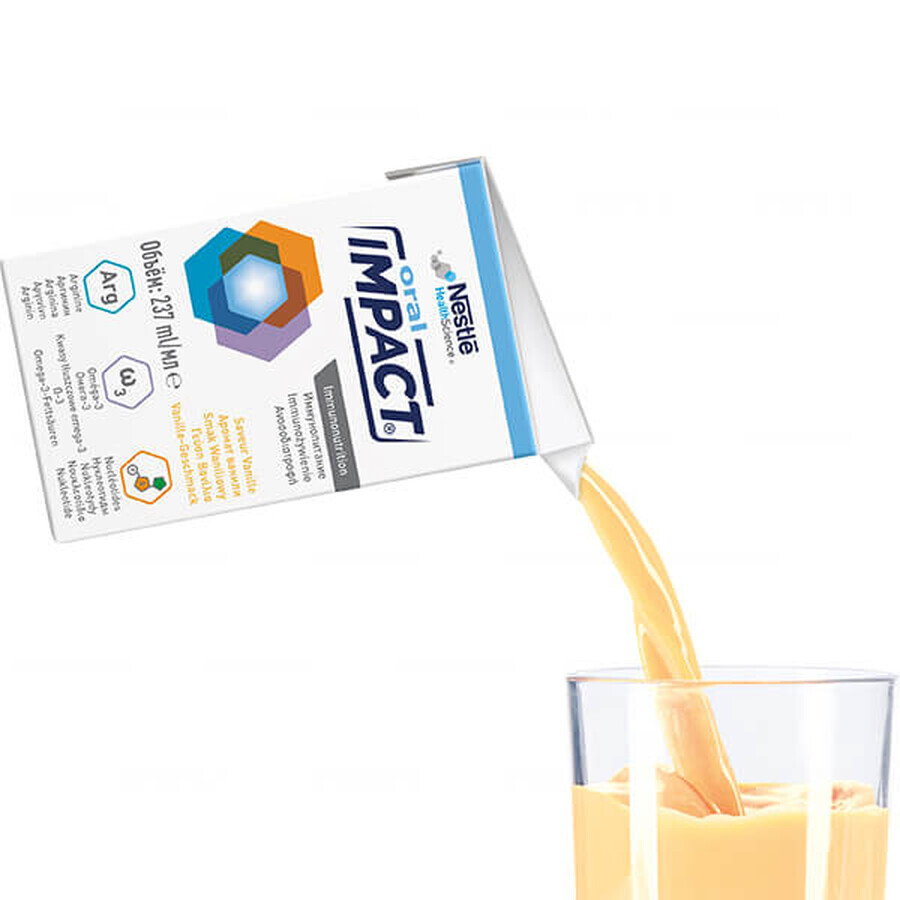Impact Oral, Nährstoffpräparat, Vanillegeschmack, 3 x 237 ml