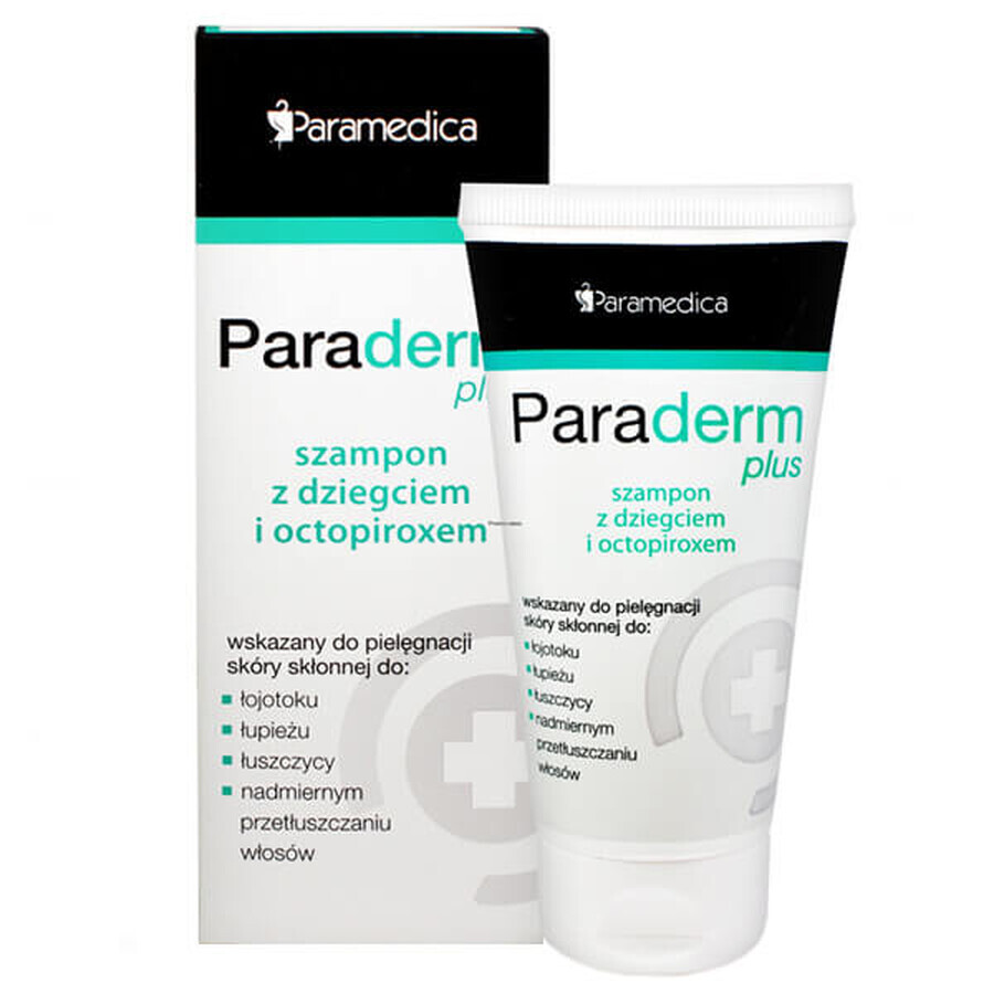 Cumpără Paraderm Plus, șampon cu gudron și acetopirox, 150 g Paraderm Plus, șampon cu gudron și acetopirox, 150 g