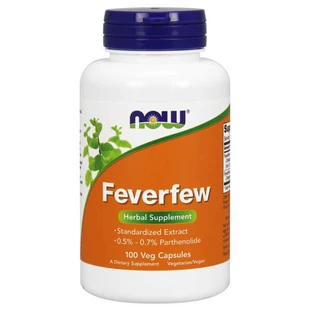 Now Foods Feverfew, Marshmallow, 100 Vegetarian Capsules