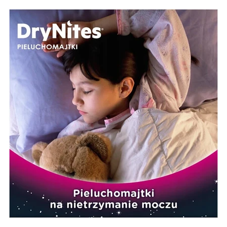 Huggies DryNites Girls, braguitas de noche, para niñas, 4-7 años, 17-30 kg, 10 unidades